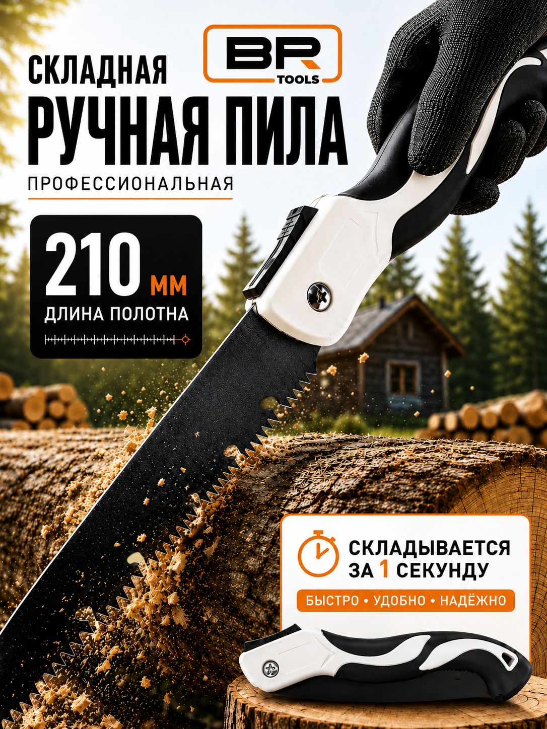 Пила складная(150-480)