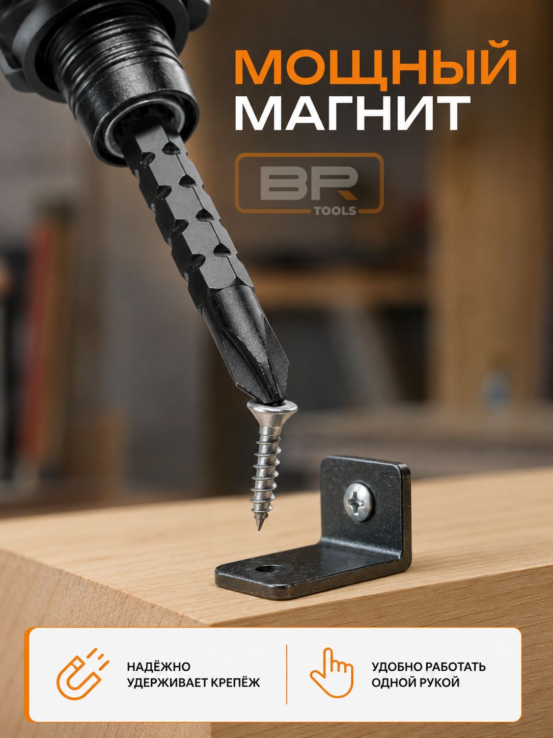 Отвертка с двусторонними битами(665-180)