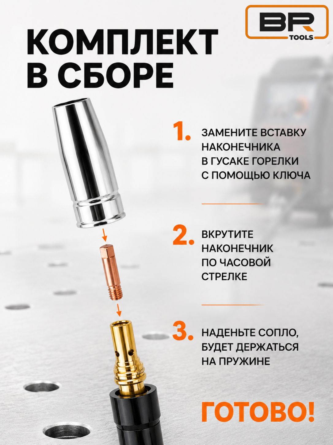 Сопло для сварки