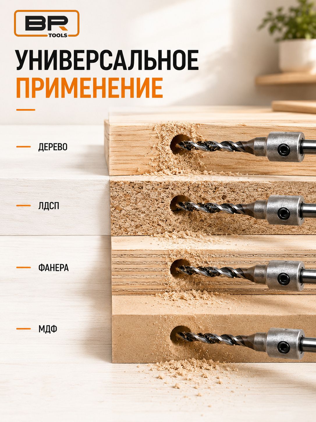 Сверло под конфирмат 7х50(119-5)