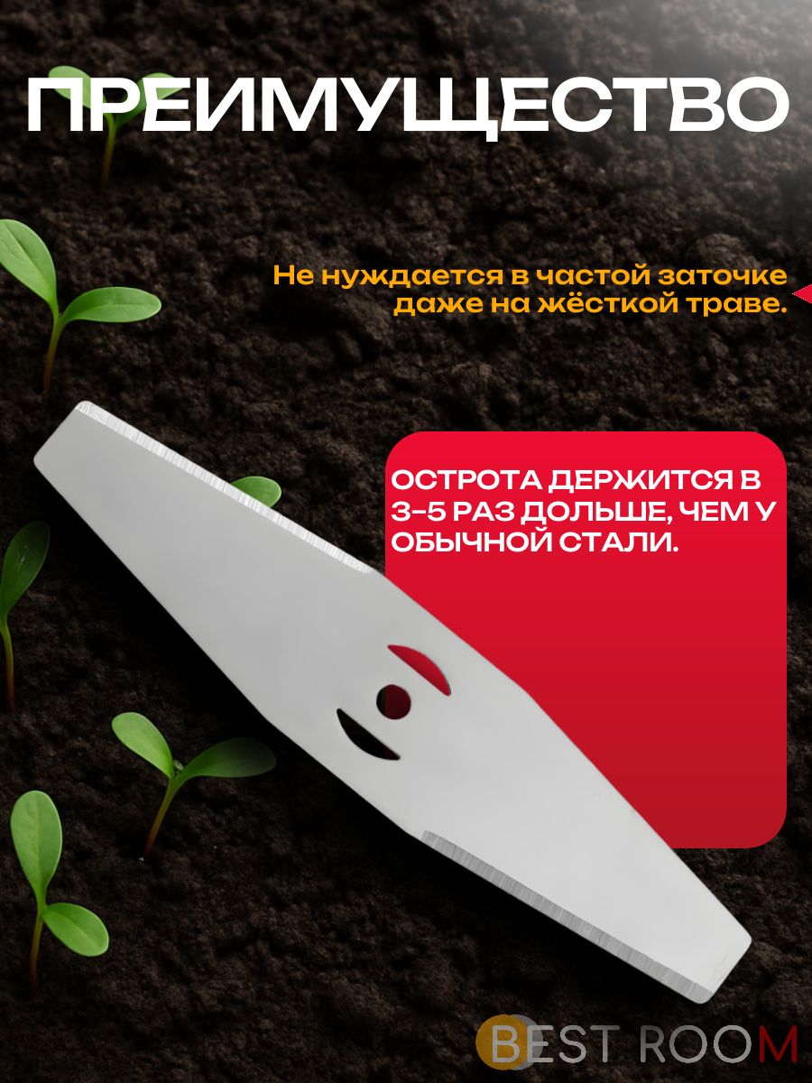 Набор ножей для триммера 5шт(456-050)