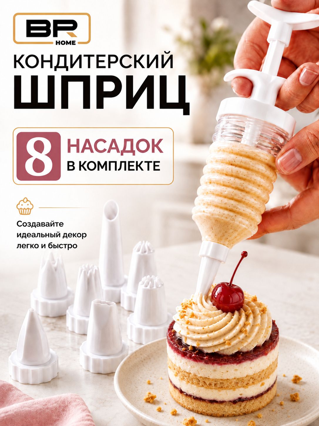 Шприц кондитерский(112-18)