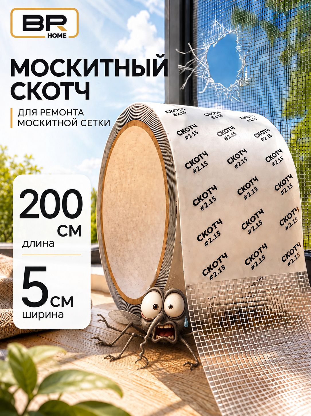 Москитный скотч(112-471)