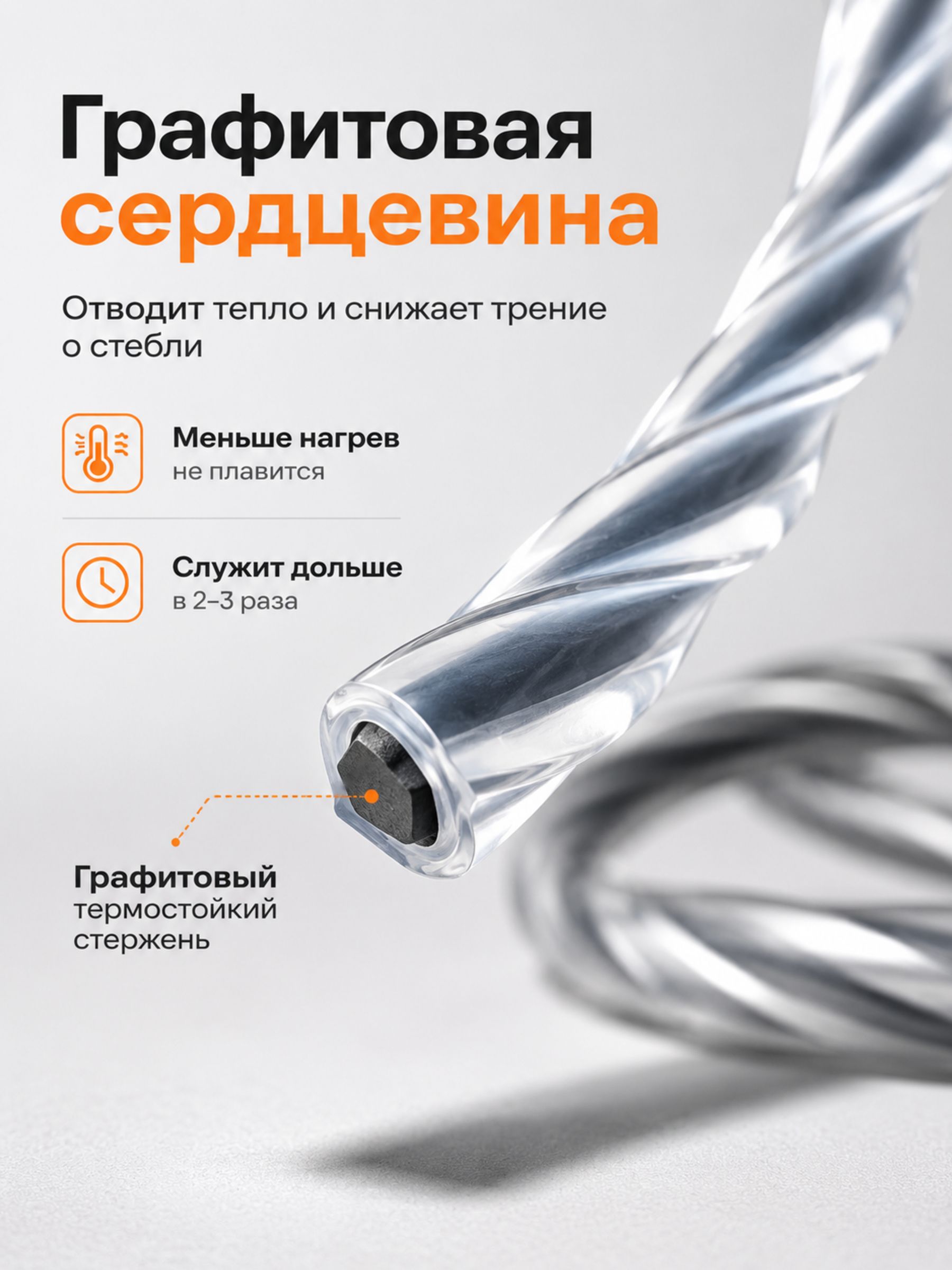 Леска с жилой 3мм-30м(456-015)